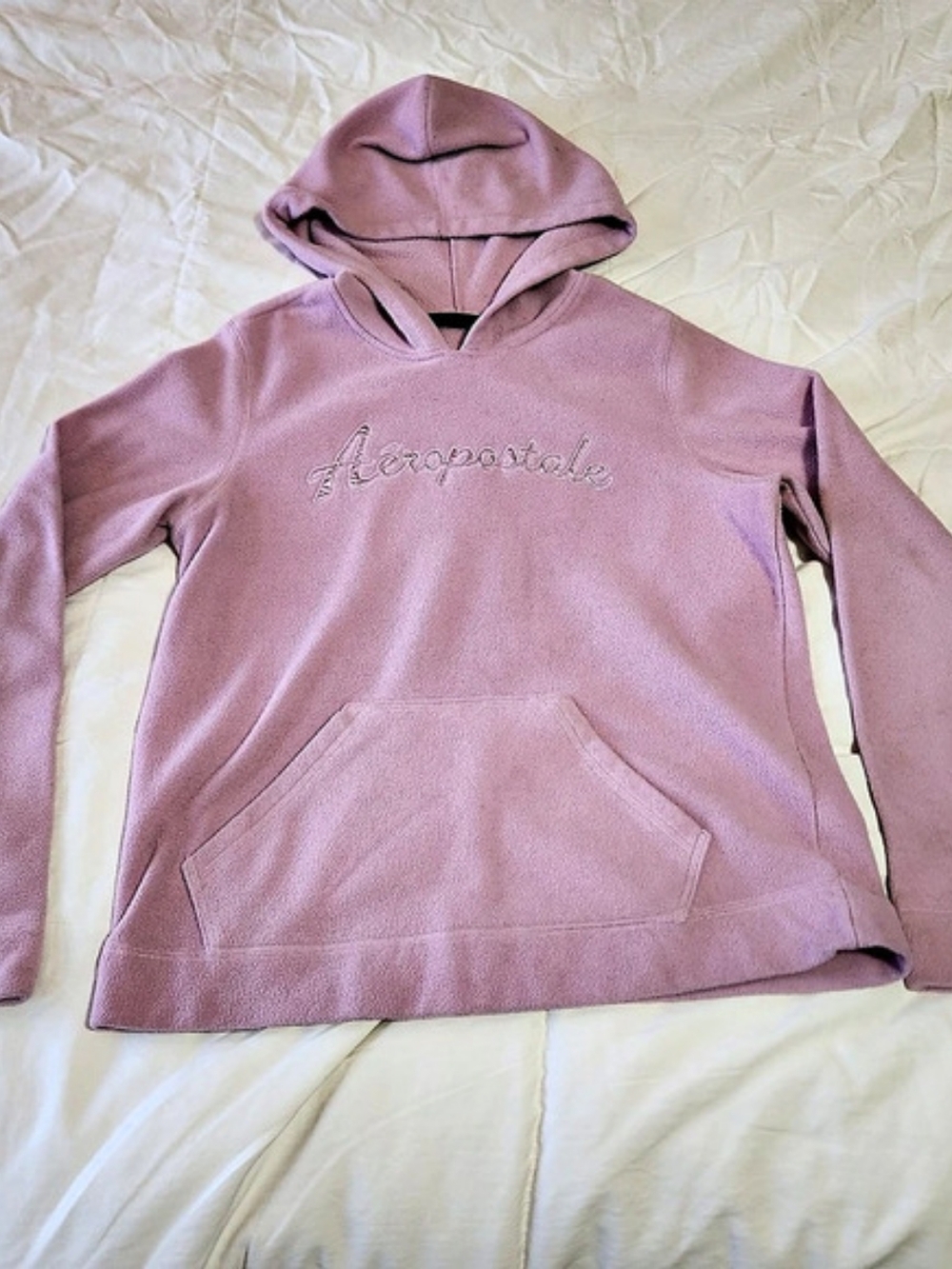 Aeropostale Tom Boy Fit Pink Hoodie Size Medium